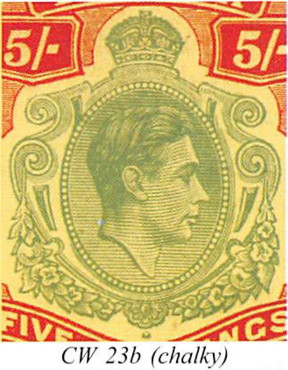 King George VI papers: Chalky and ordinary