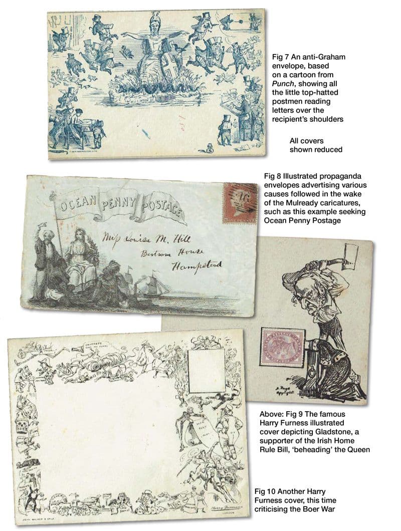 Mulready Caricatures: A Satirical Sabotage