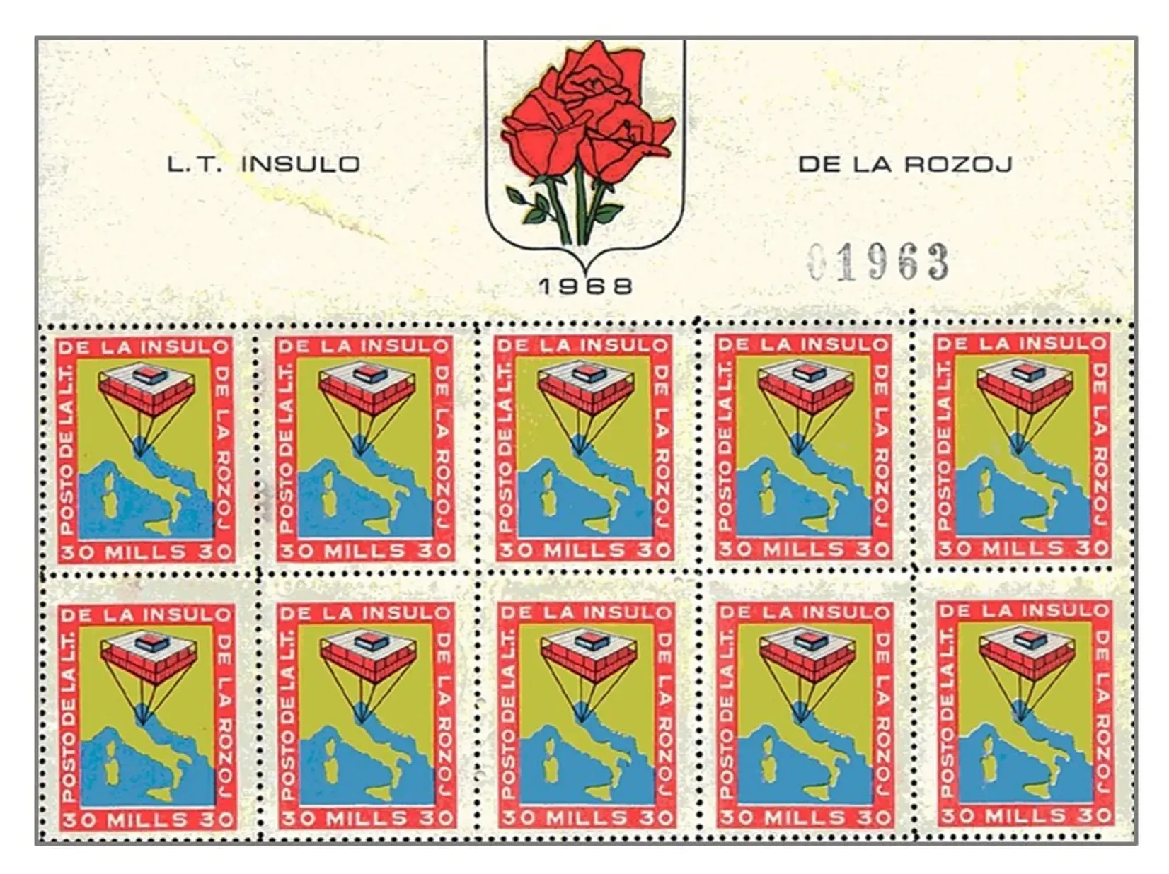 Stamping a Nations Identity: Rose Island