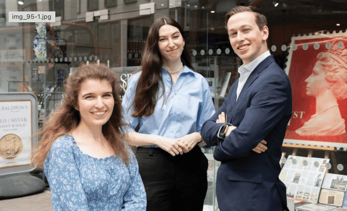 Gabriel Gold, Lina Fitzjames & Cordelia Cheriton - Stanley Gibbons Baldwin's