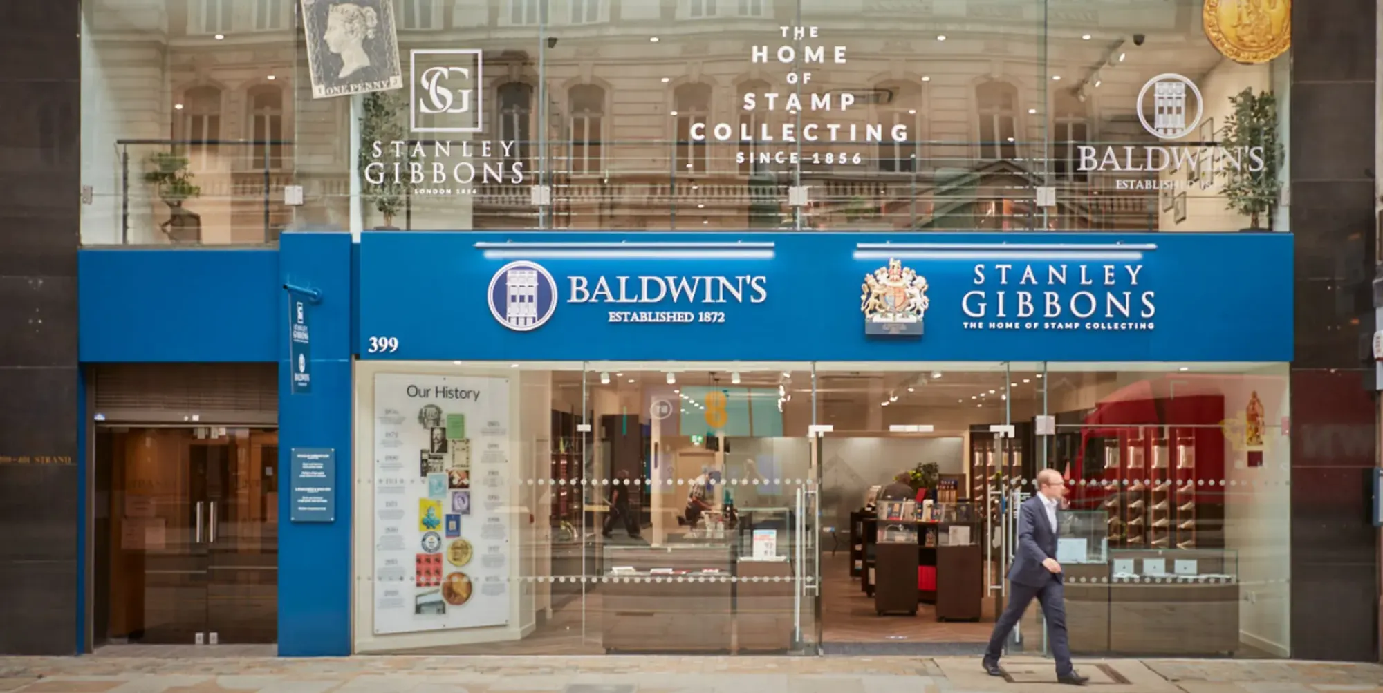 Stanley Gibbons re-imagines its stamp emporium
